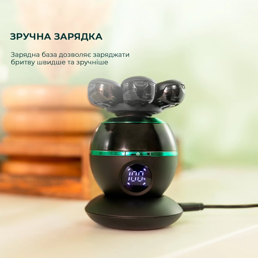 Електробритва Cecotec Shamers Bamba PrecisionCare Skull Shaver (CCTC-04443) - зображення 6