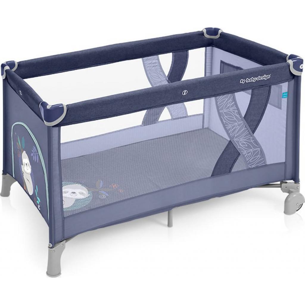 Дитячий манеж Baby Design Simple 03 Blue (Simple 03 2019) - зображення 1