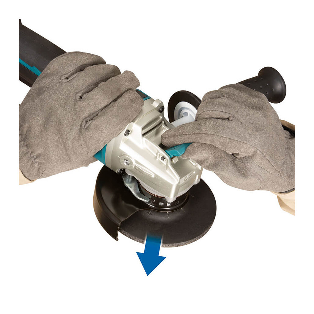 Шліфувальна машина Makita 18В, 125мм (без АКБ та ЗП) (DGA519Z) - зображення 3