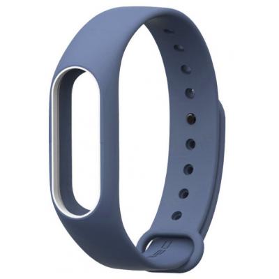 Ремінець до фітнес браслета Xiaomi Mi Band 2 Night Blue/White (Р28603) - зображення 1