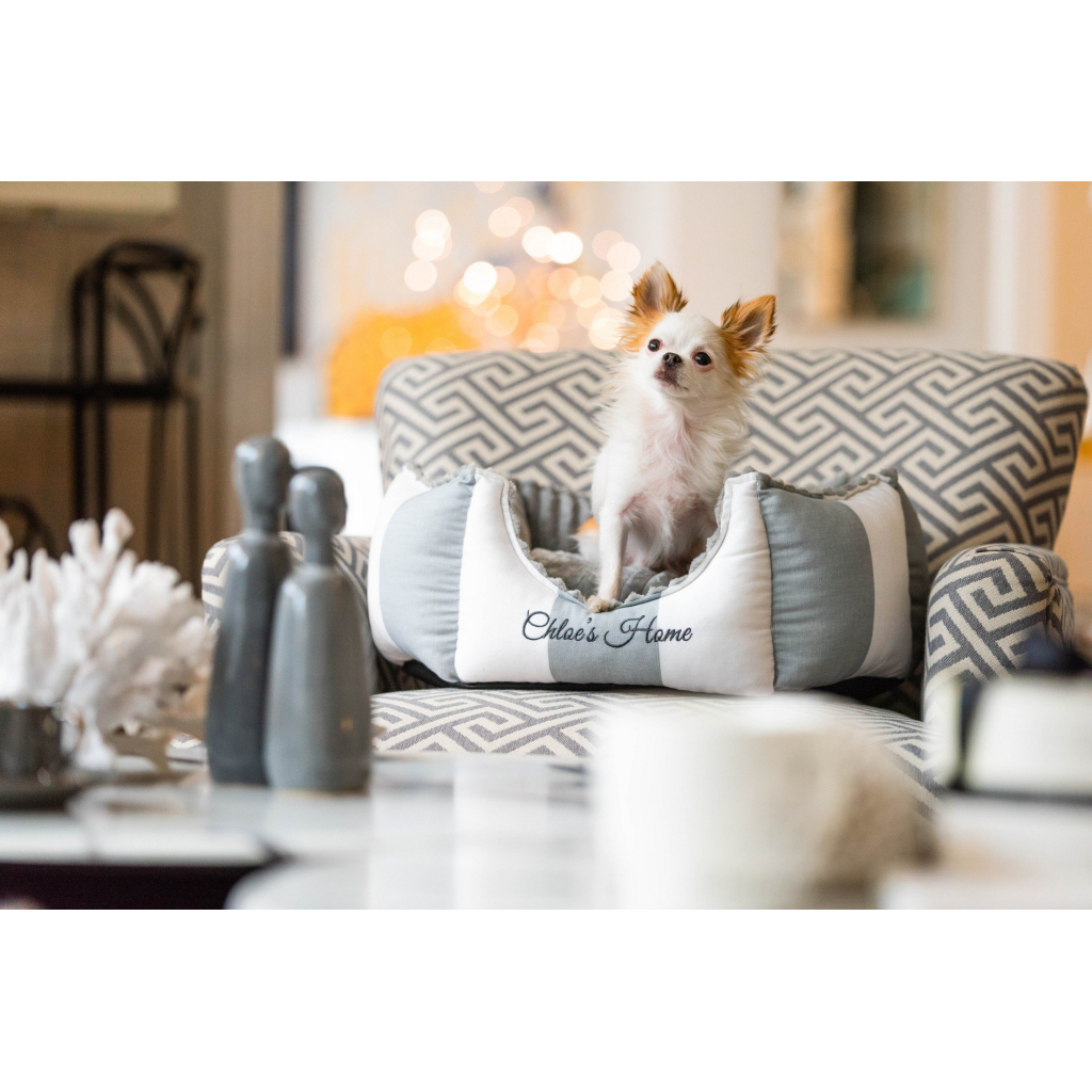 Лежак для тварин Chloe's Home Monte Carlo М сірий (CLH0045) - зображення 2