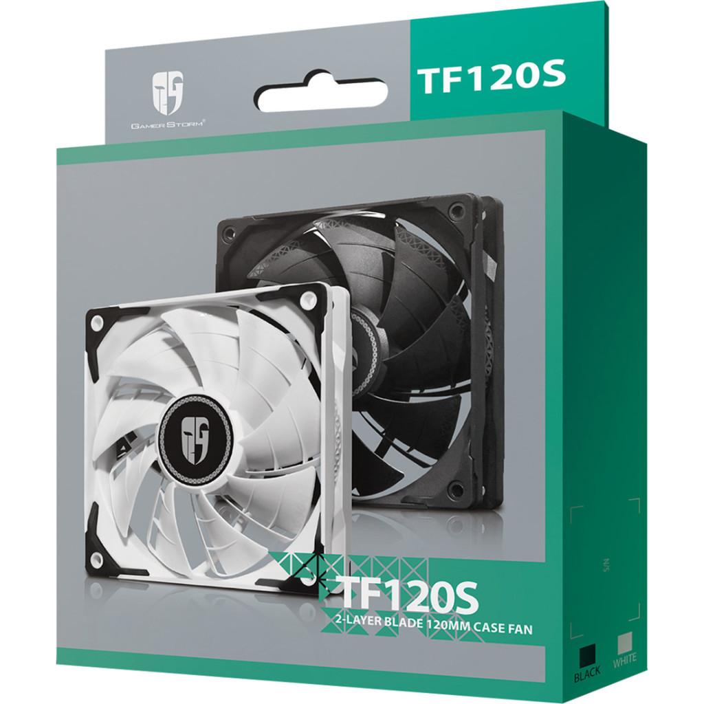 Кулер до корпусу Deepcool GAMER STORM TF120S WHITE (TF120S WHITE) - зображення 5