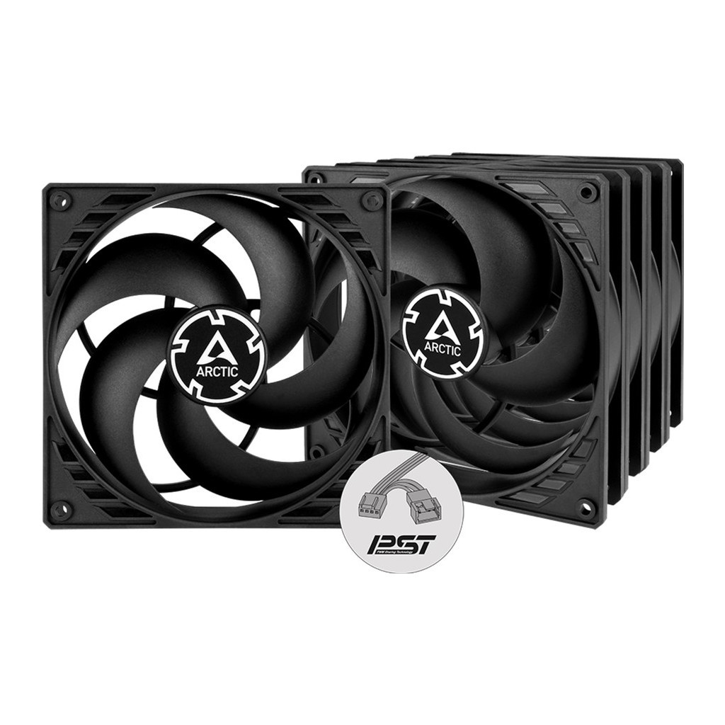 Кулер до корпусу Arctic P14 PWM PST, 5 шт (ACFAN00138A) - зображення 1