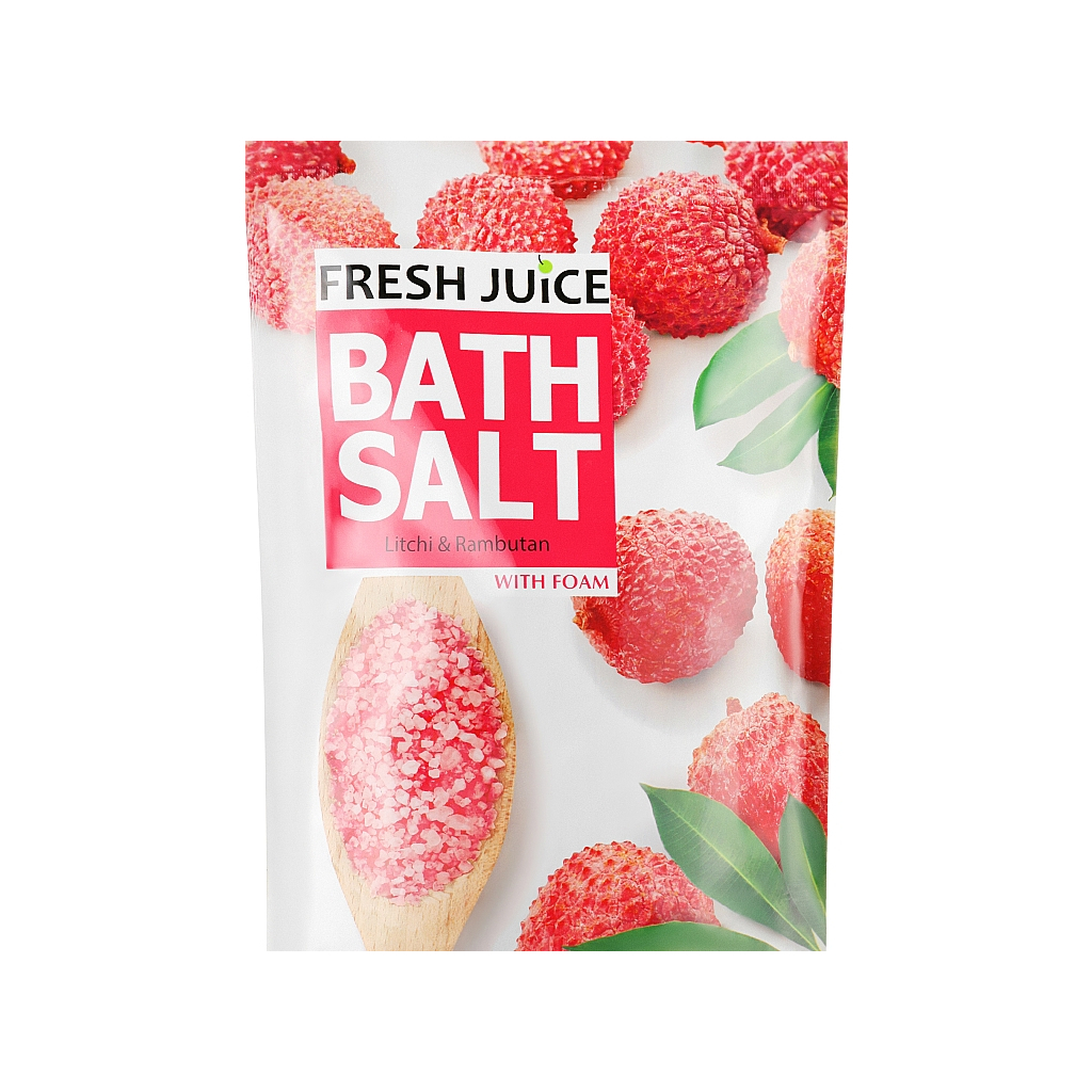Сіль для ванн Fresh Juice Litchi & Rambutan 500 г (4823015937606) - зображення 1
