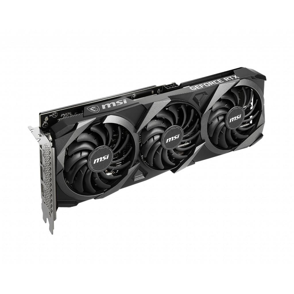 Відеокарта MSI GeForce RTX3060 12Gb VENTUS 3X OC (RTX 3060 VENTUS 3X 12G OC) - зображення 3