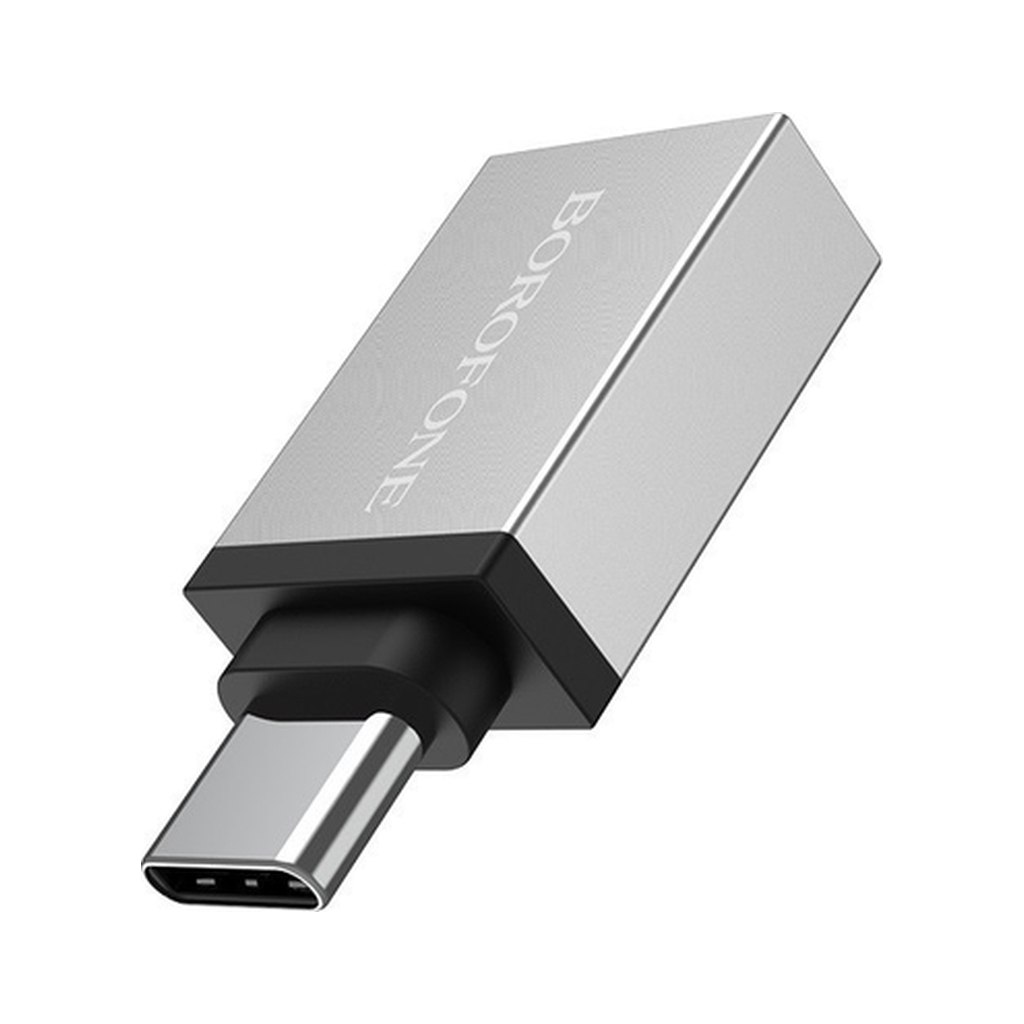 Перехідник OTG USB 3.0 AF to USB-C BOROFONE (6957531090328) - зображення 4