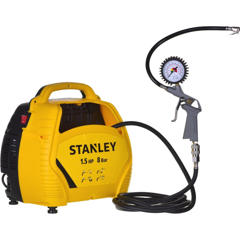 Компресор Stanley AIR KIT, 180 л/хв, 1.1 кВт, 6,1 кг (AIRKIT) - зображення 2