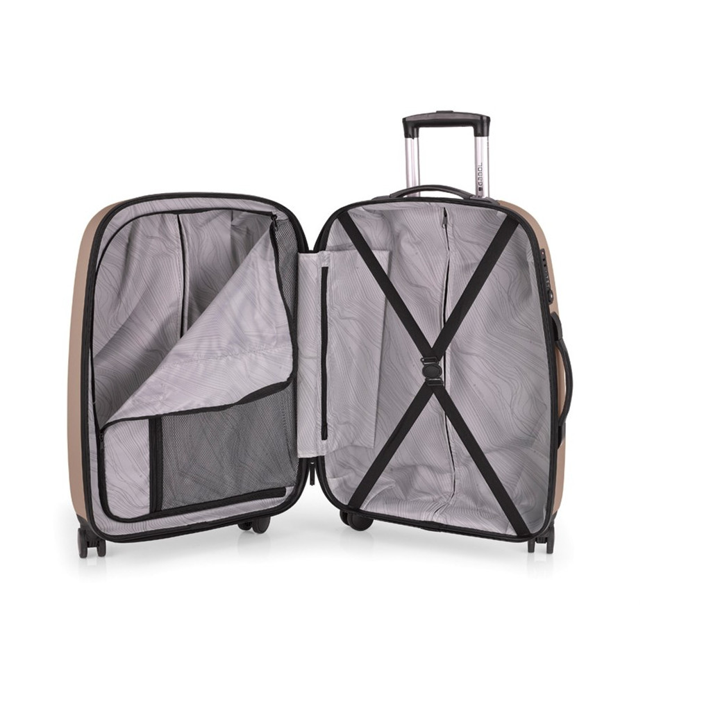 Валіза Gabol Paradise XP (L) Beige (123347-006)/(123301-006) (930358) - зображення 4