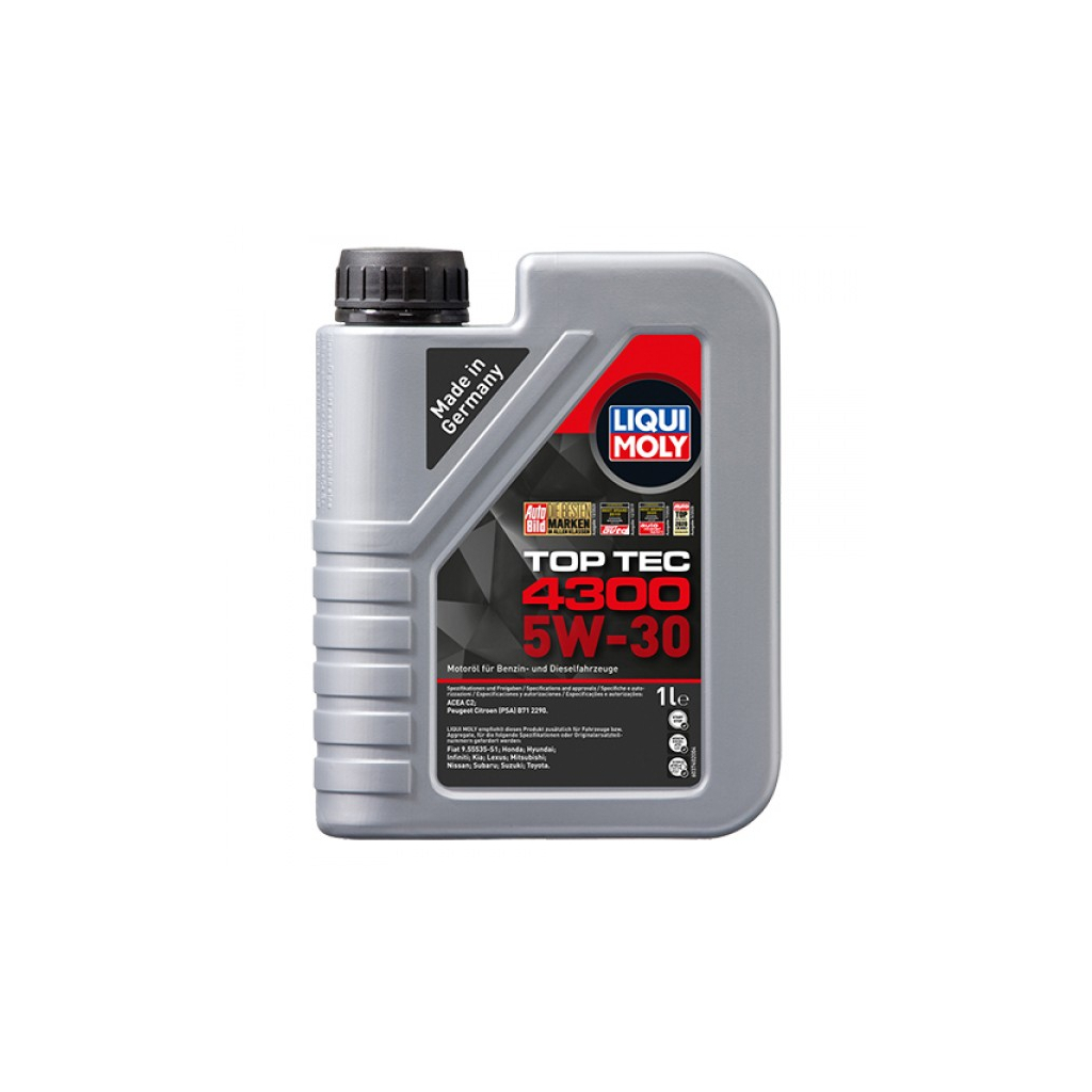 Моторна олива Liqui Moly Top Tec 4300 SAE 5W-30 1л. (2323) - зображення 1