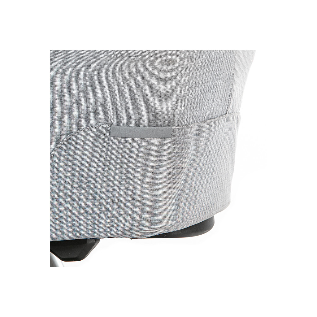 Коляска Baby Design 2 в 1 Husky XL 207 SILVER GRAY (204845) - зображення 7