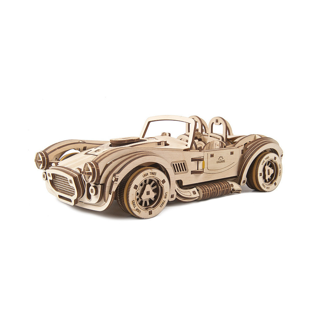 Конструктор Ugears Дріфт Кобра Гоночний автомобіль (70161) - зображення 2