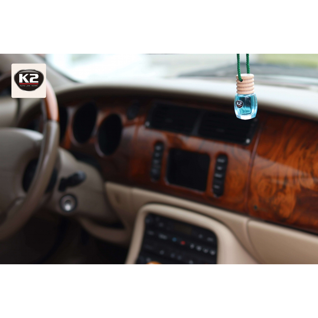 Ароматизатор для автомобіля K2 VINCI VENTO GREEN TEA 8ML (V452) - зображення 6