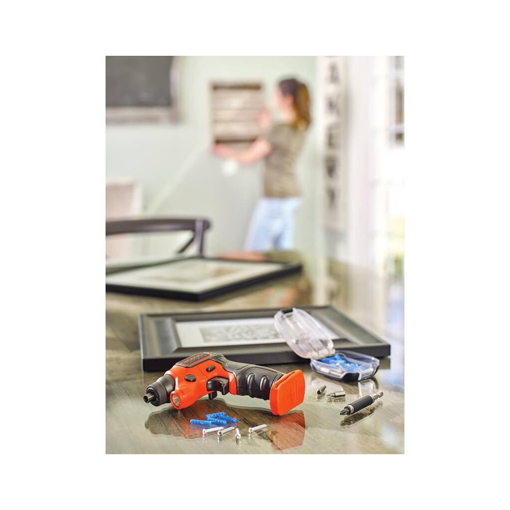 Викрутка акумуляторна Black&Decker 3.6 Li-Ion, 180 об/хв, реверс, підсвічування, 0.4 кг (BDCSFS30C) - picture 8