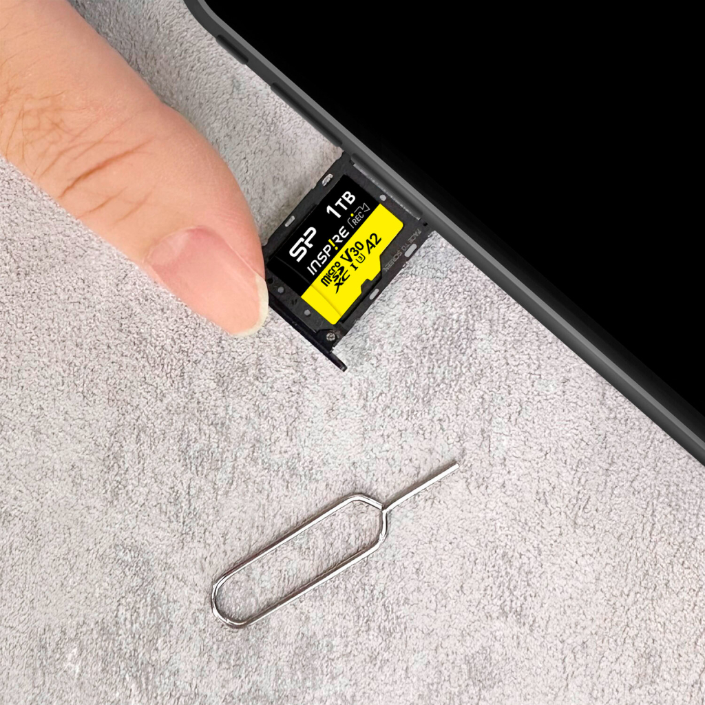 Карта пам'яті Silicon Power 128GB microSDXC class 10 UHS-I U3 V30 A1 Inspire (SP128GBSTXLV3V1NSP) - зображення 3