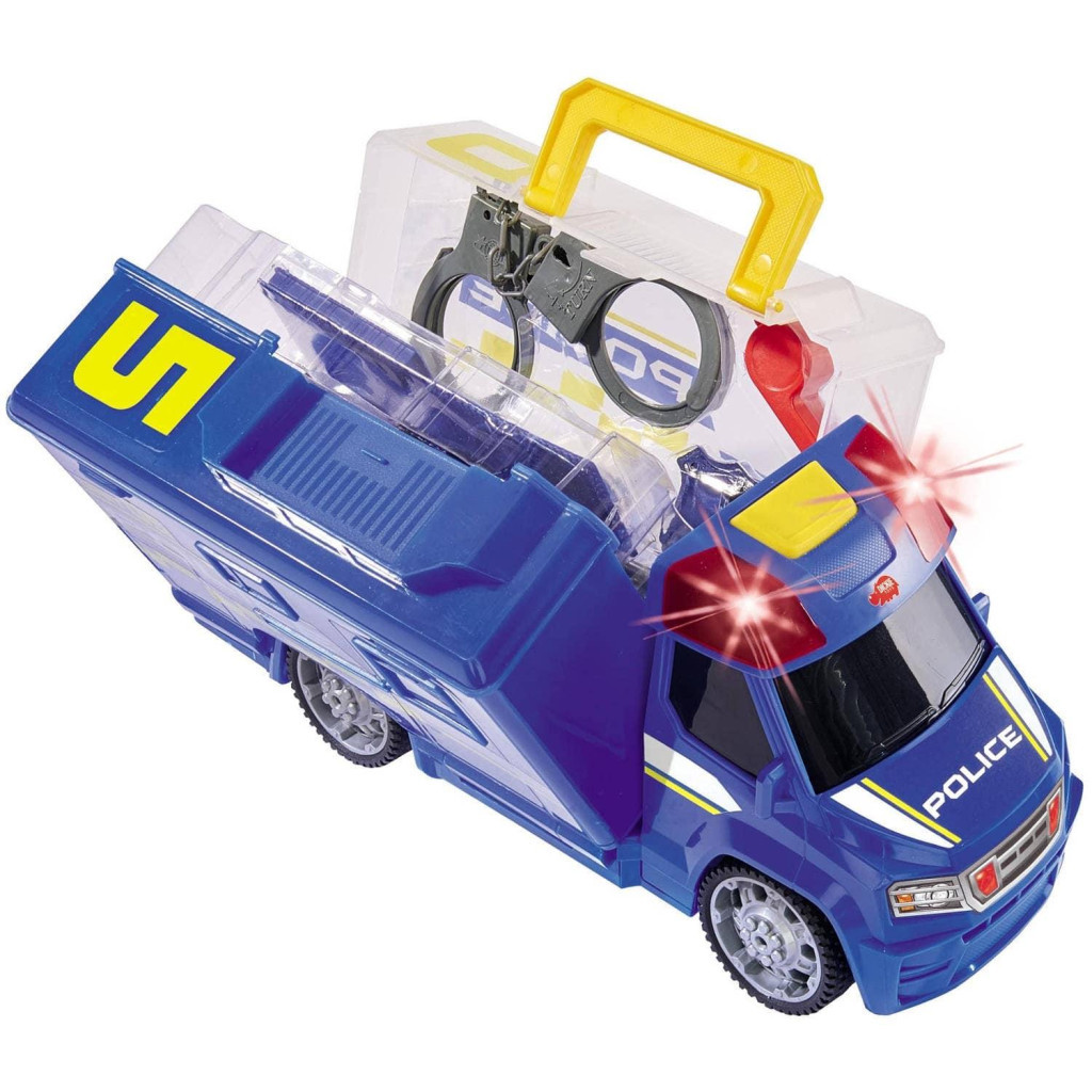 Спецтехніка Dickie Toys Поліція з набором поліцейського 33 см: звук, світло (3716005) - зображення 4