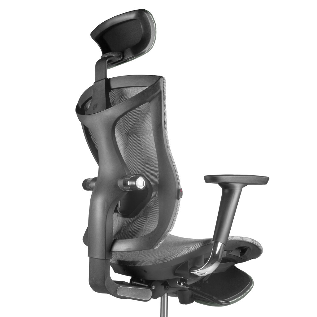 Крісло ігрове Barsky Game Mesh Grey (GM-02) - зображення 9