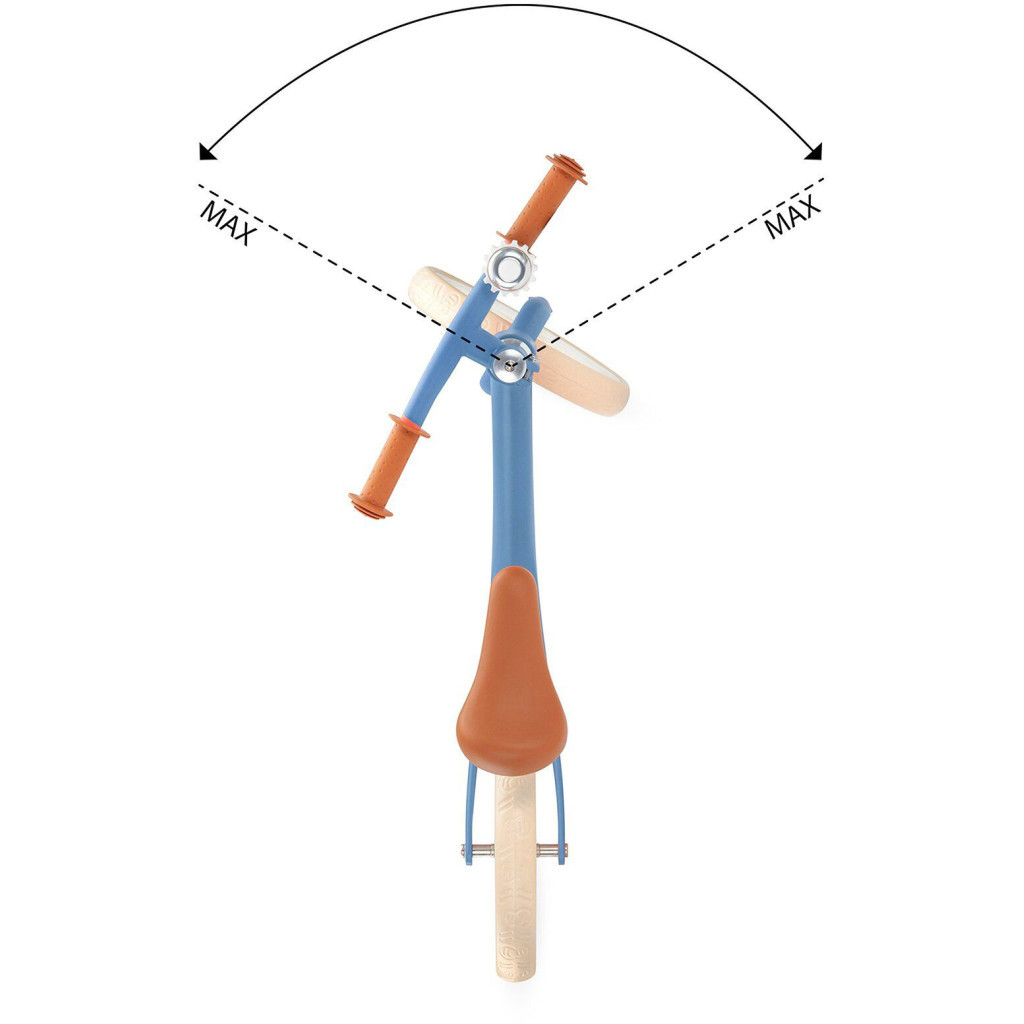 Біговел Kinderkraft Fly Plus Blue (KKRFLPLBLU0000) (5902533915026) - зображення 9