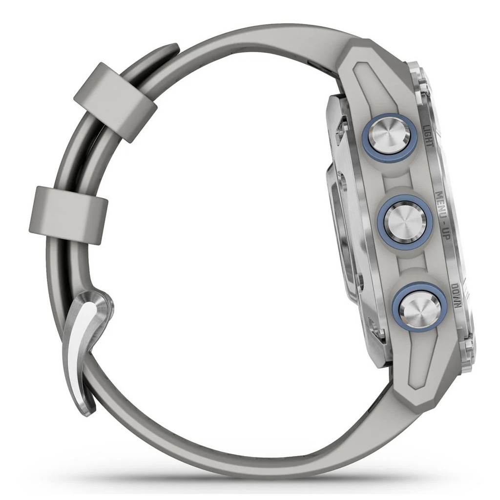 Смарт-годинник Garmin Descent Mk3, 43mm, Passvtd Steel/Fog Gry, Dive Computer, GPS дайвінг комп'ютер (010-02753-04) - зображення 4