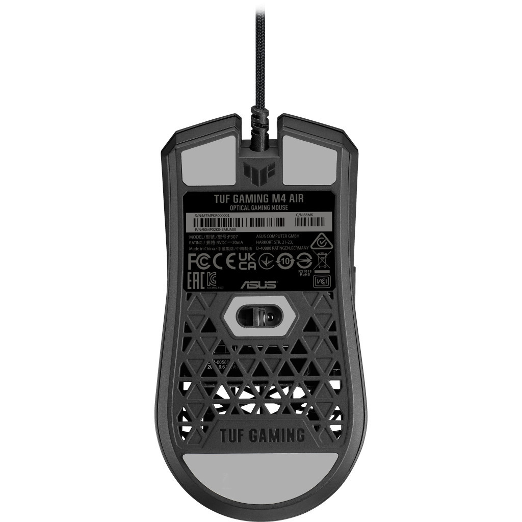 Мишка ASUS TUF Gaming M4 Air USB Black (90MP02K0-BMUA00) - зображення 10
