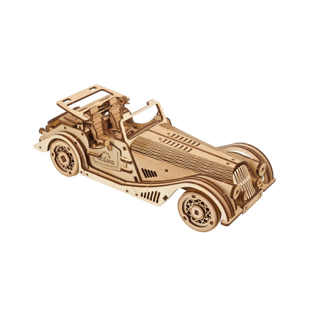 Конструктор Ugears Спорткар Спритна миша (6337473) - зображення 5