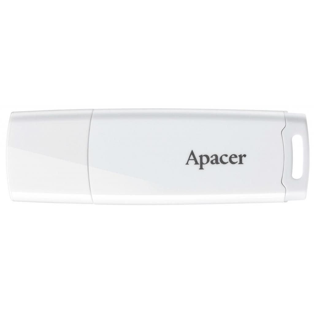 USB флеш накопичувач Apacer 64GB AH336 White USB 2.0 (AP64GAH336W-1) - зображення 1