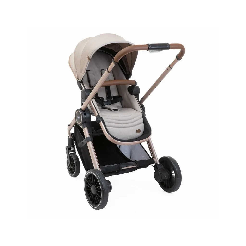 Коляска Chicco 2 в 1 Best Friend Pro Light Бежева (79866.25.04) - зображення 5