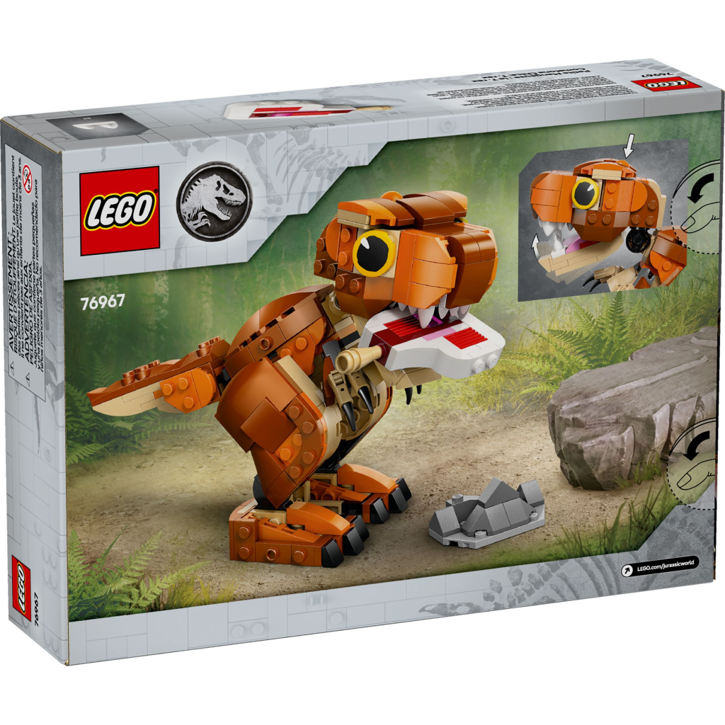 Конструктор LEGO Jurassic World Little Eatie: тиранозавр (76967) - зображення 6