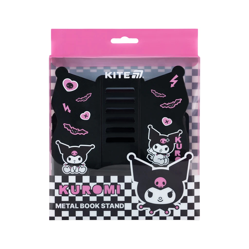 Підставка для книг Kite Kuromi, металева (HK25-390) - зображення 3