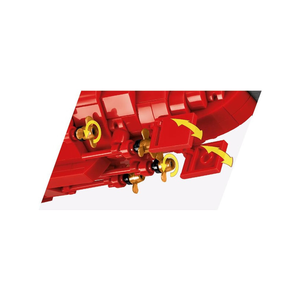 Конструктор Cobi World Of Warships Лінкор «Ворспайт» (5902251030827) (397581) - зображення 8