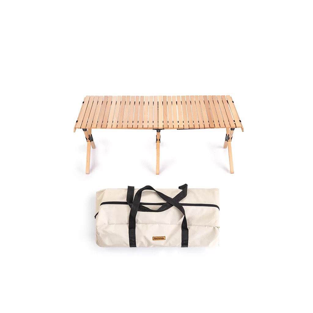 Туристичний стіл Naturehike NH19JJ009 Light Wood (6927595707388) - зображення 4