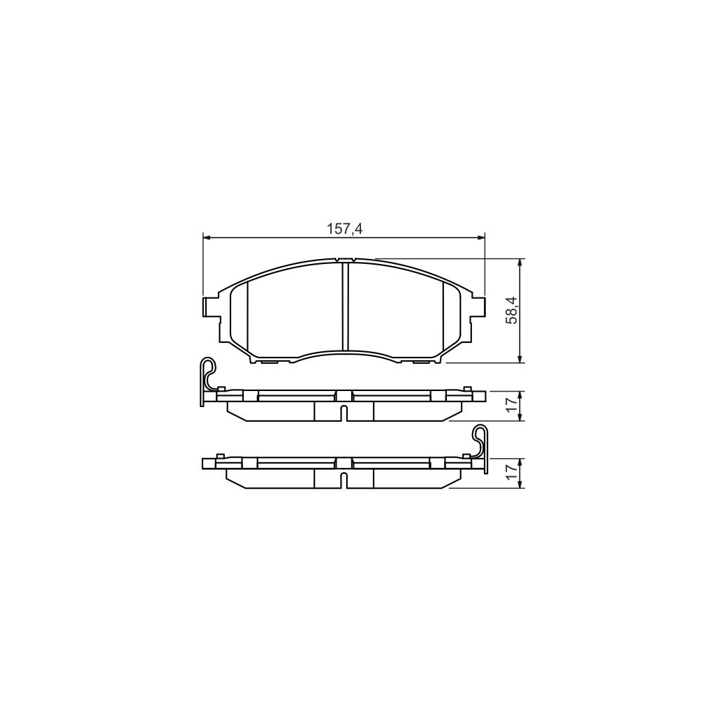 Гальмівні колодки Bosch 0 986 494 295 - изображение 7