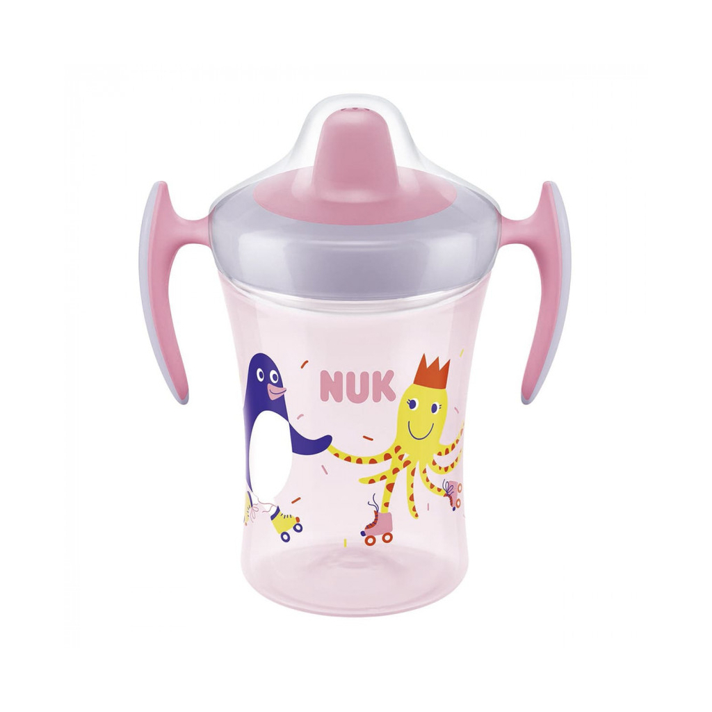 Поїльник-непроливайка Nuk Evolution Trainer Fun 230 мл (3953130) - зображення 1