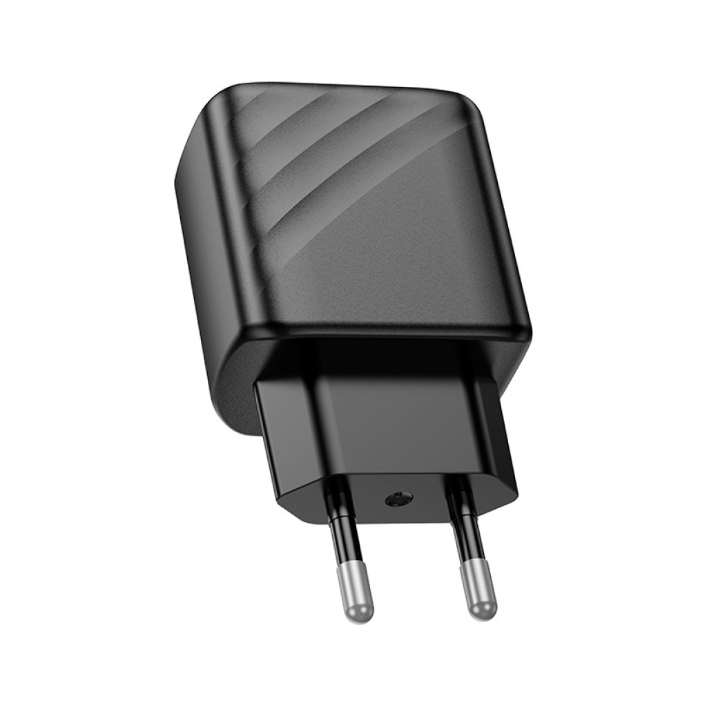 Зарядний пристрій HOCO CS22A Value USB-C PD30W Black (6942007609913) - зображення 5