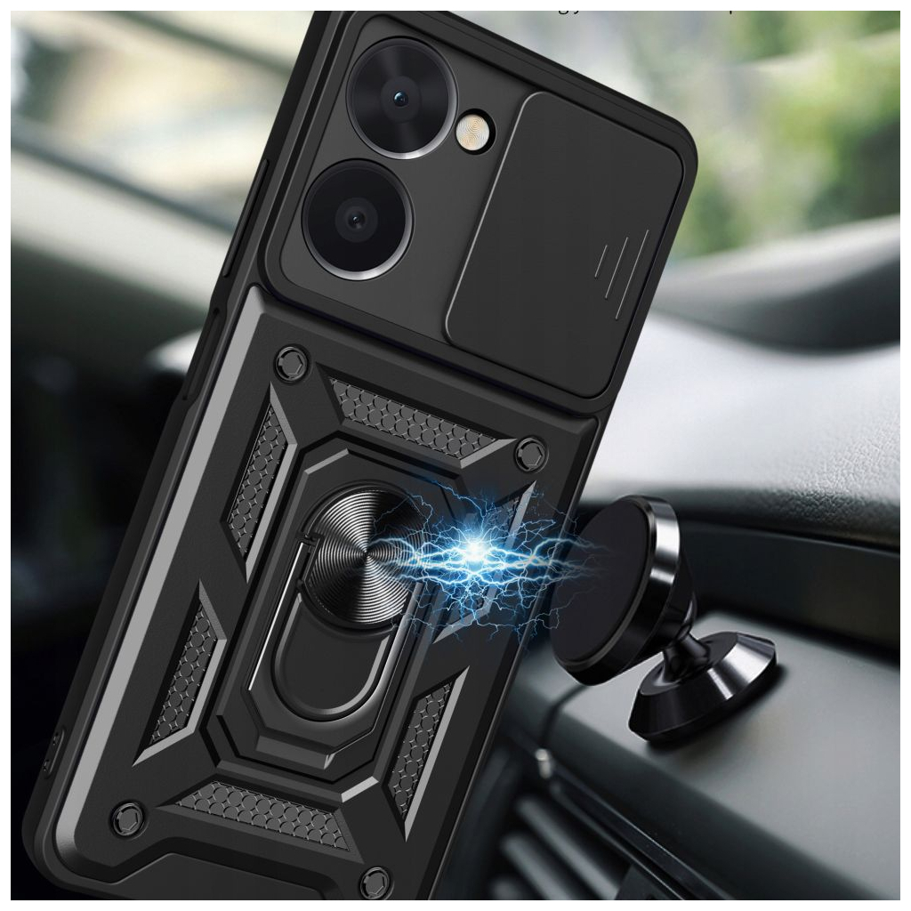 Чохол до мобільного телефона BeCover Military Realme 10 Black (709169) - зображення 5