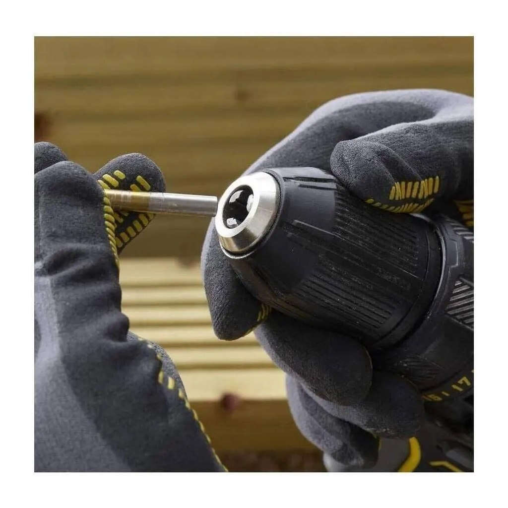 Шуруповерт Stanley FatMax, Li-lon 18 В, 50 Нм, 2 АКБ + ЗП, кейс (SFMCD700C2K) - зображення 4