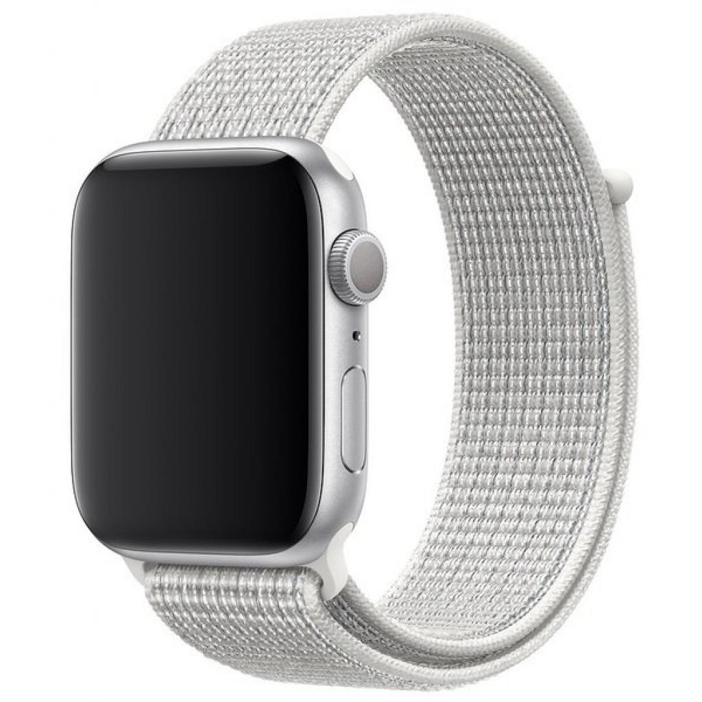 Ремінець до смарт-годинника Apple 44mm Summit White Nike Sport Loop (MX822ZM/A) - зображення 1