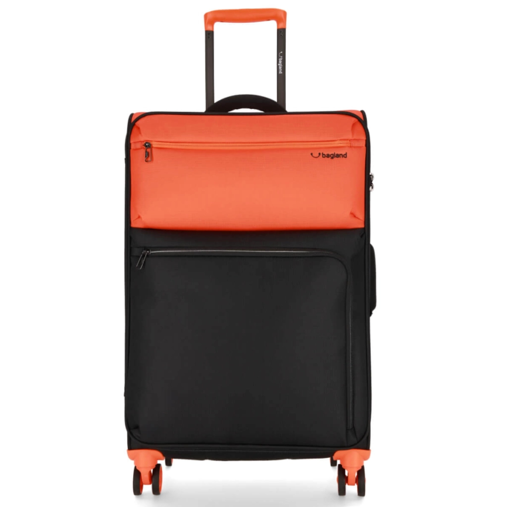 Валіза Bagland Stella маленька 31 л помаранчева (1142821824) - зображення 1