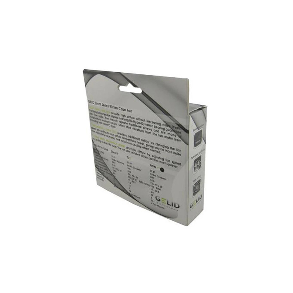 Кулер до корпусу Gelid Solutions Silent 9 PWM 90 mm (FN-PX09-20) - зображення 4