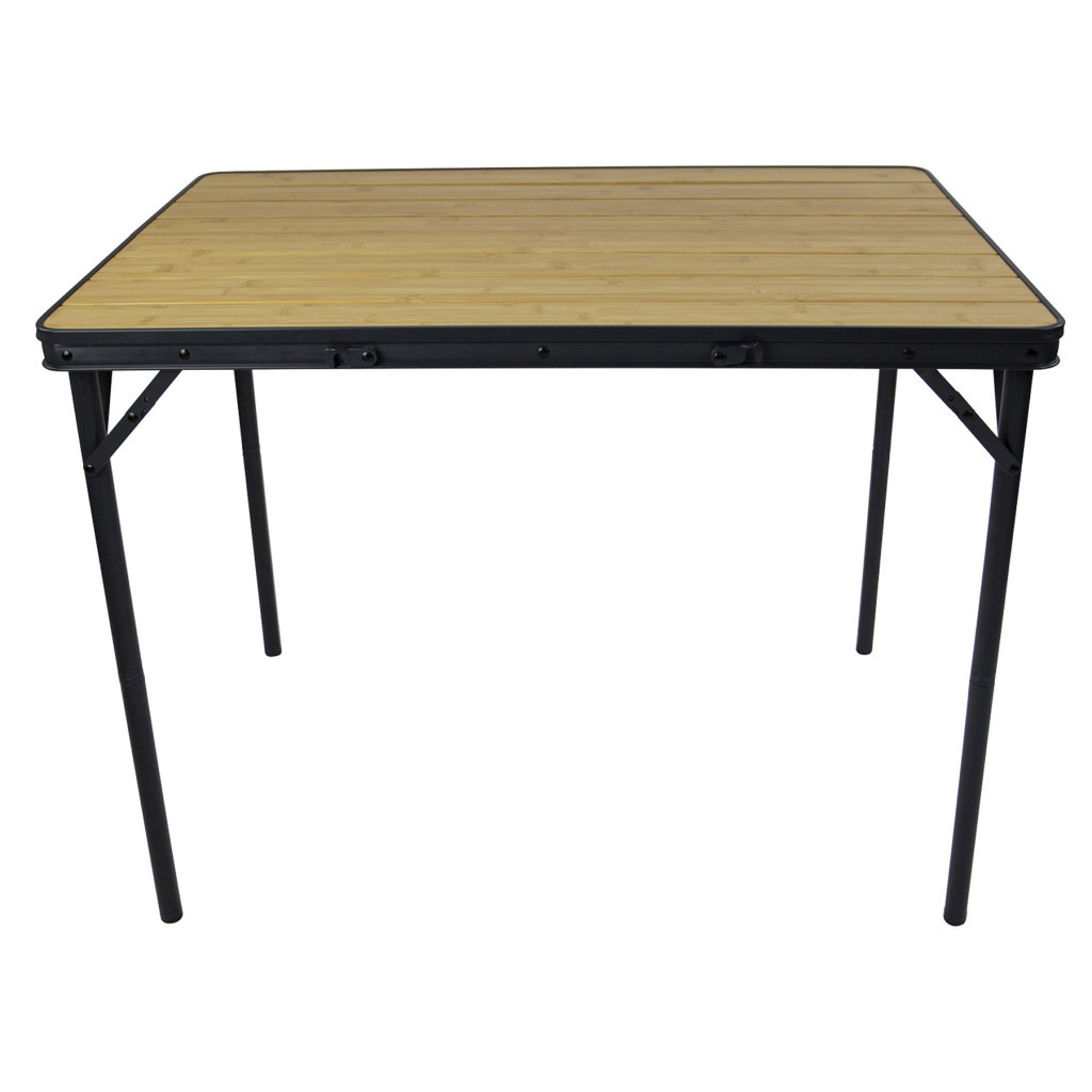 Туристичний стіл Bo-Camp Trafford 90 x 60 cm Коричневий (1404670) - зображення 2