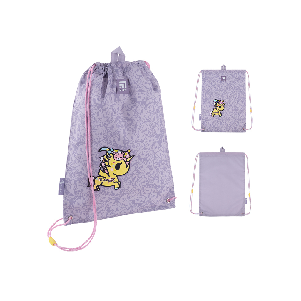 Сумка для взуття Kite Tokidoki Бузкова (TK24-600M) - зображення 1