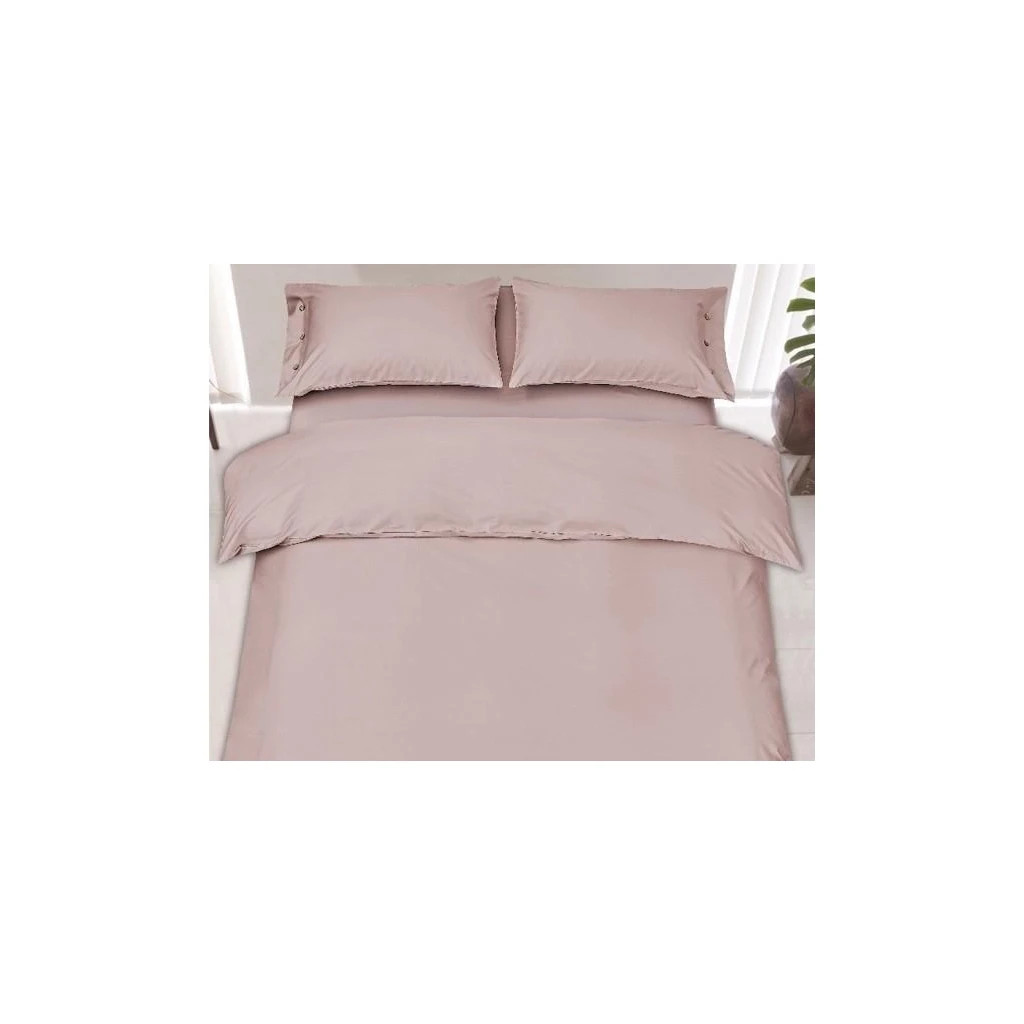 Постільна білизна Ardesto Mix&Match сатин пудра полуторний 160х220 (ART1622SP) - изображение 1