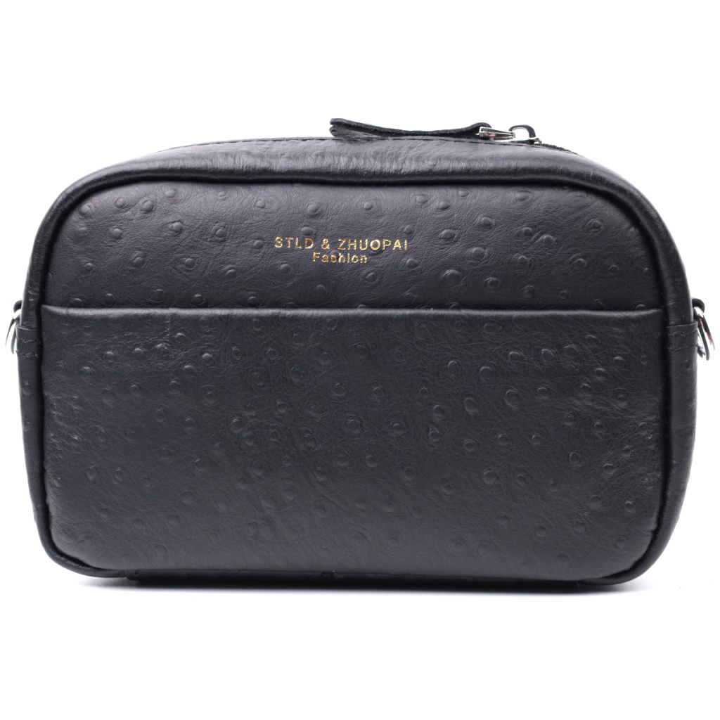 Сумка Vintage З натуральної шкіри Чорна (22659) - зображення 5