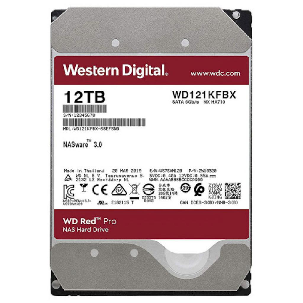 Жорсткий диск 3.5" 12TB WD (WD121KFBX) - зображення 1