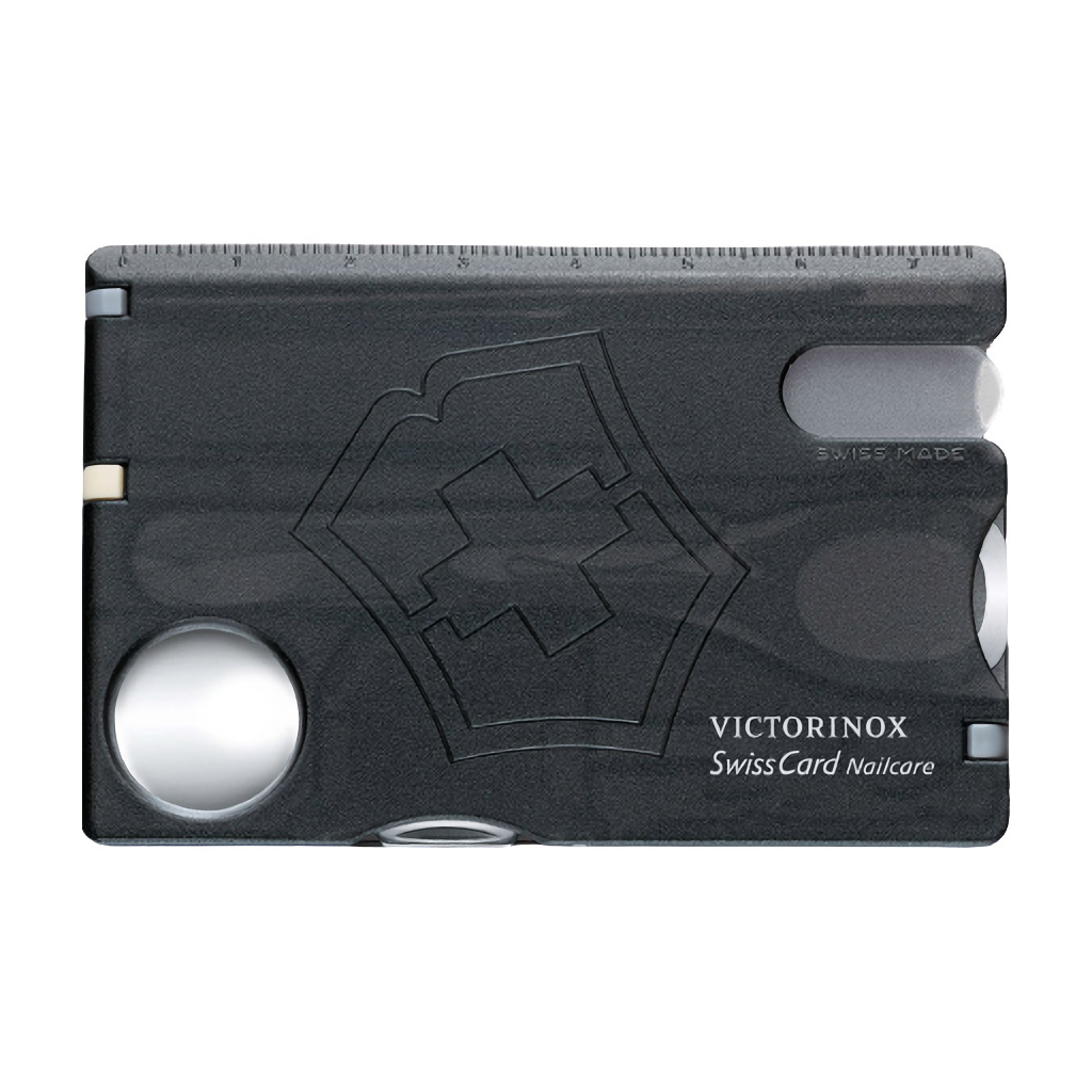 Мультитул Victorinox SwissCard NailCare Transparent Black (0.7240.T3) - зображення 6