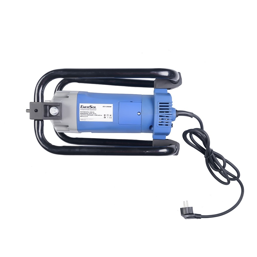 Вібратор глибинний Enersol 2.0 кВт, 17000 віб/хв, вага 6.2 кг (ECV-2000W) - изображение 2