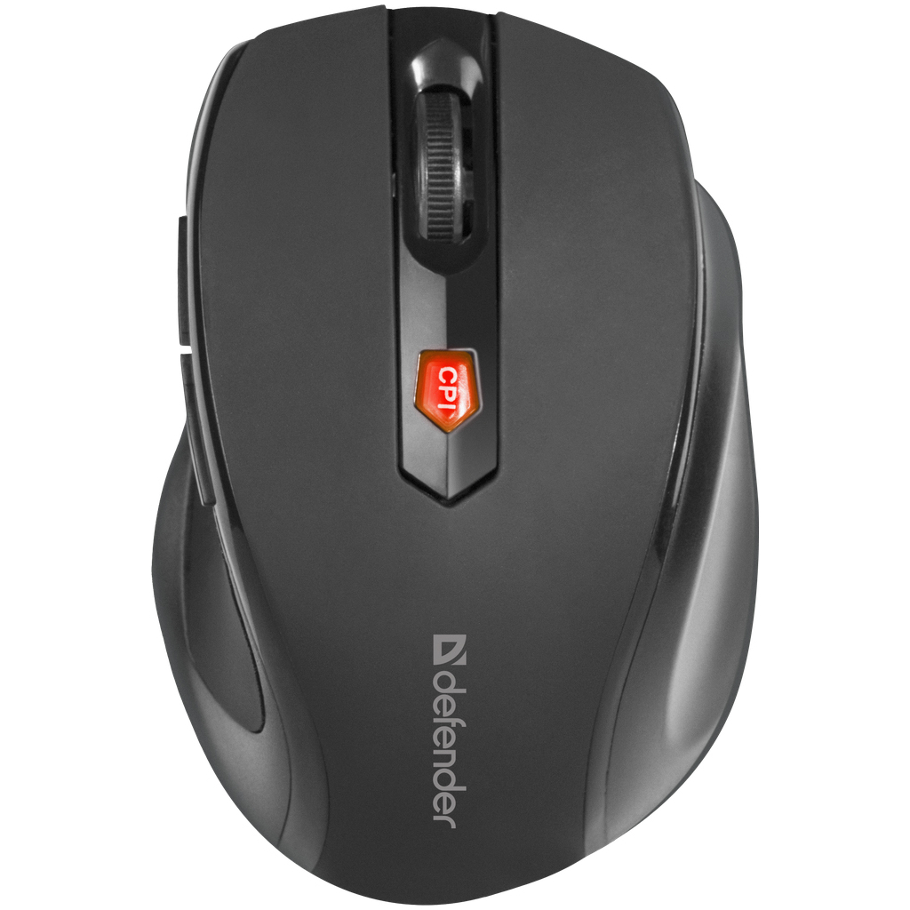 Мишка Defender Ultra MM-315 Wireless Black (52315) - зображення 1