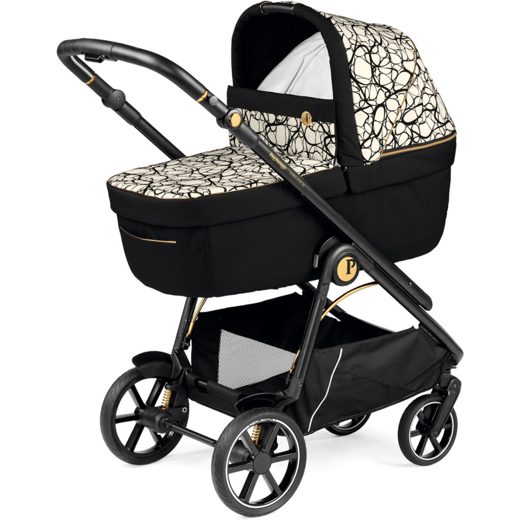 Коляска Peg-Perego 2 в 1 Veloce Grafic Gold (PACK-VEL2100000002) - зображення 1