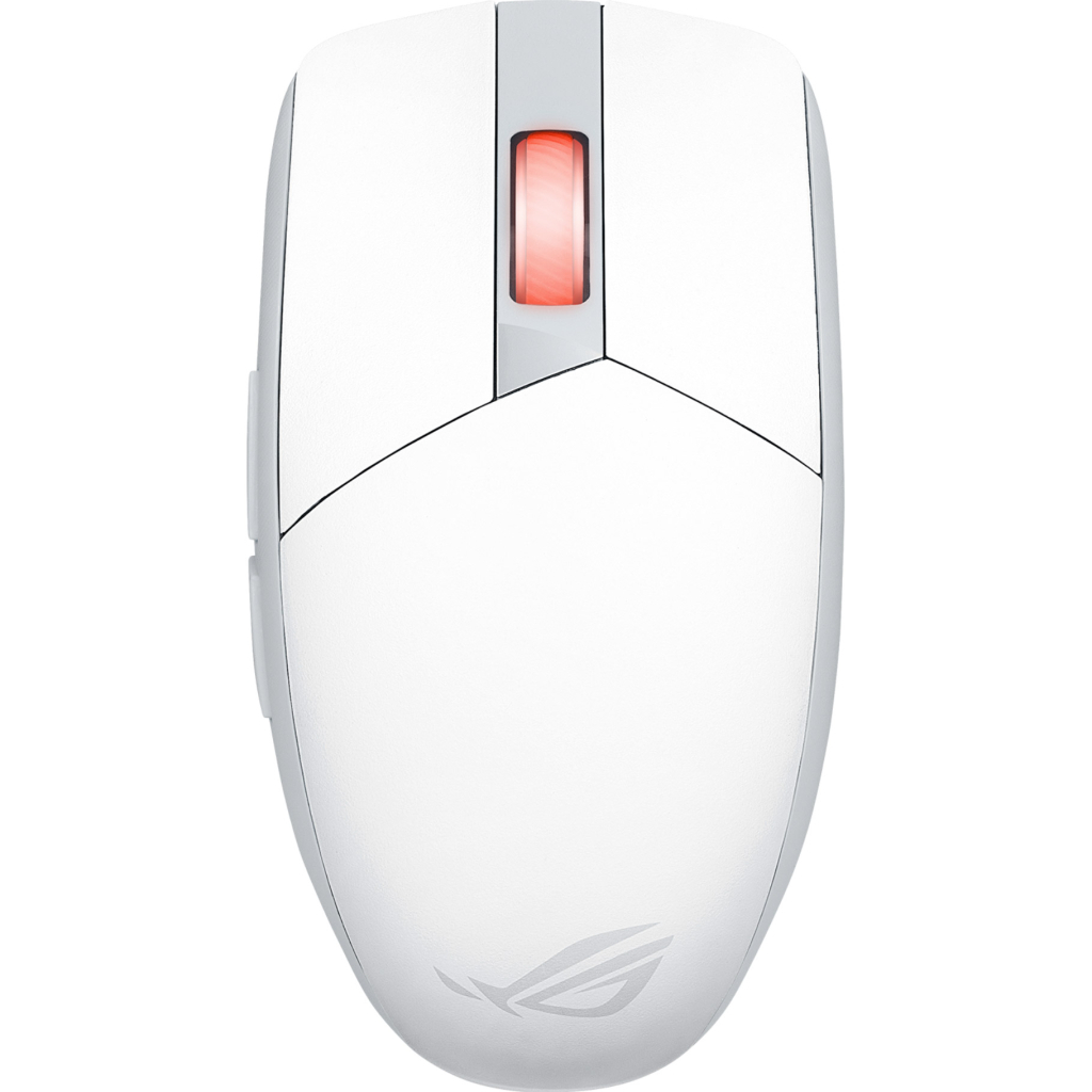 Мишка ASUS ROG Strix Impact III Wireless/Bluetooth White (90MP03D0-BMUA10) - зображення 1