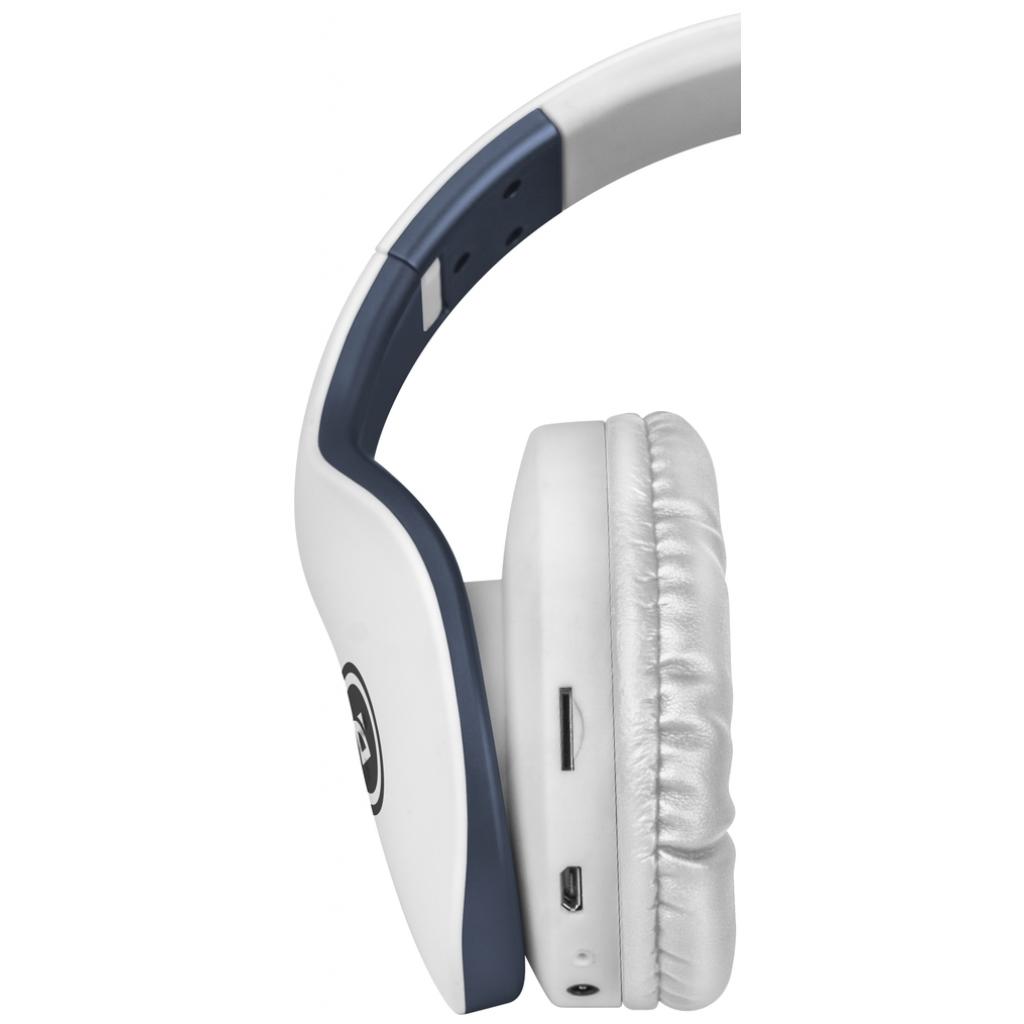 Навушники Defender FreeMotion B525 Bluetooth White-Blue (63526) - зображення 4