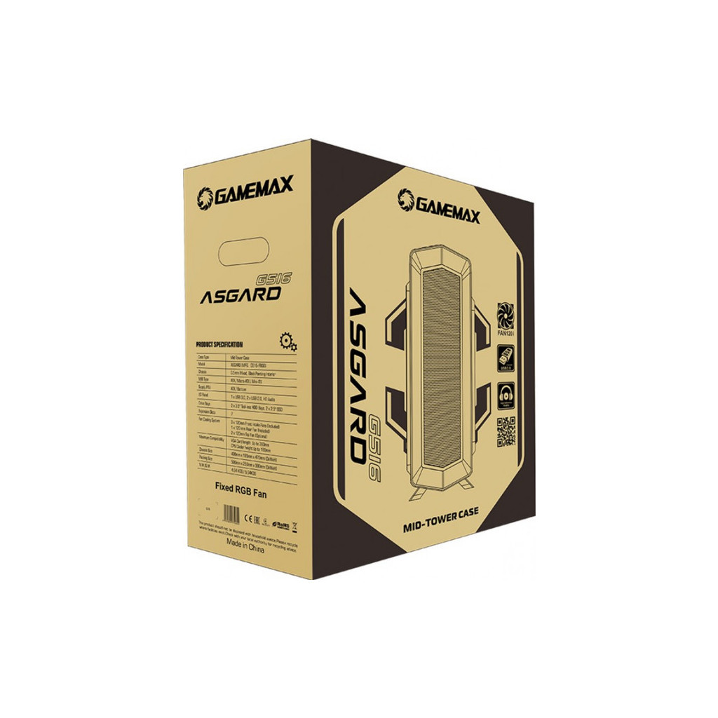 Корпус Gamemax ASGARD FRGB - зображення 12